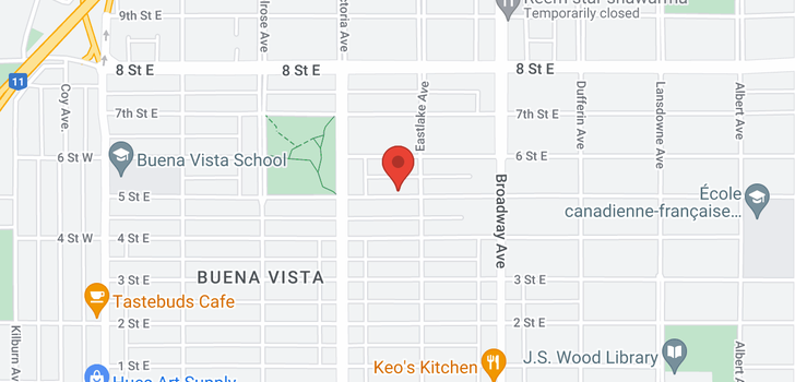 map of 429b 5th ST E